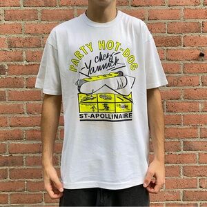 90s Party Hot-Dog Single Stitched Tee Shirt